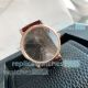 Fake IWC Portofino rose gold caseCitizen 8215 movementbrown leather strap (6)_th.jpg